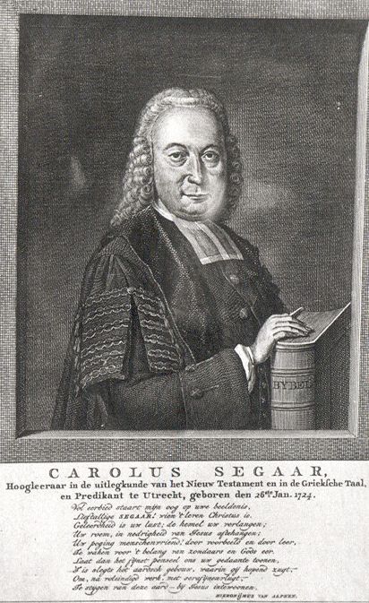 Carolus Segaar, predikant te Goes 1749-1752.