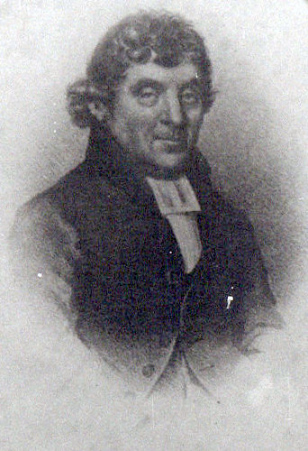 Dominee C. Colmschate, werkzaam in de hervormde kerk van 1802-1835. GAG.HTA.