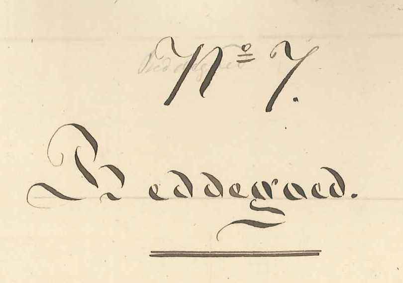 Dossier beleend Beddegoed, 1841. GAG.Arch. Bank v. Lening, inv.nr. 70.