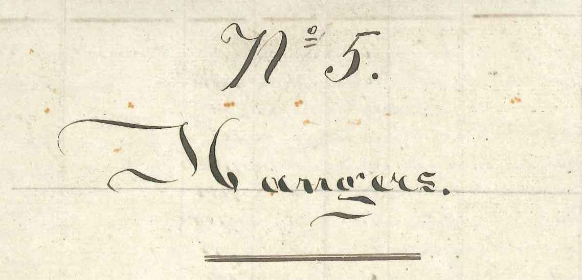 Dossier beleende Hangers aan oorijzers, 1841. GAG.Arch. Bank v. Lening, inv.nr. 70.