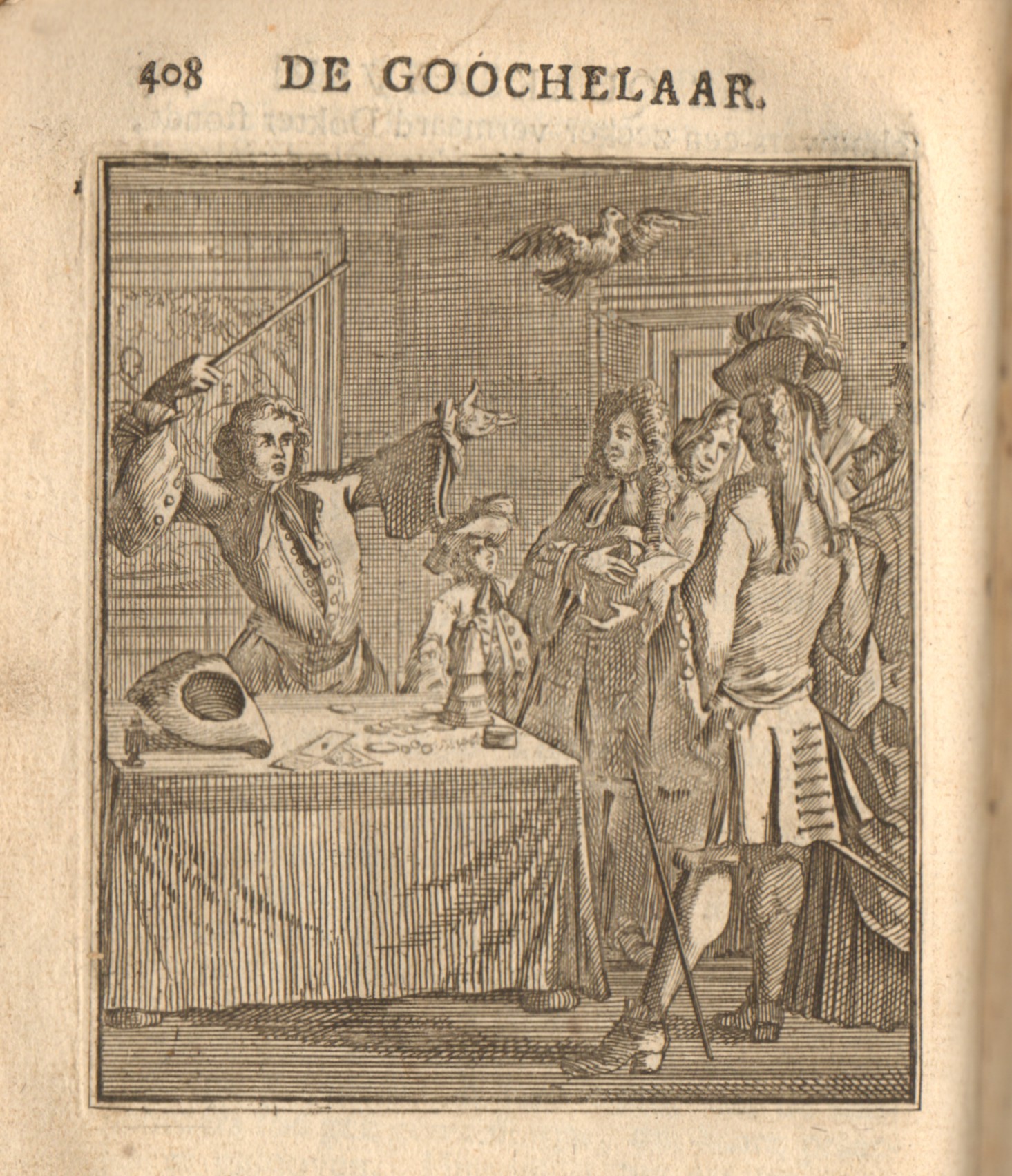 De goochelaar, 18e eeuw.