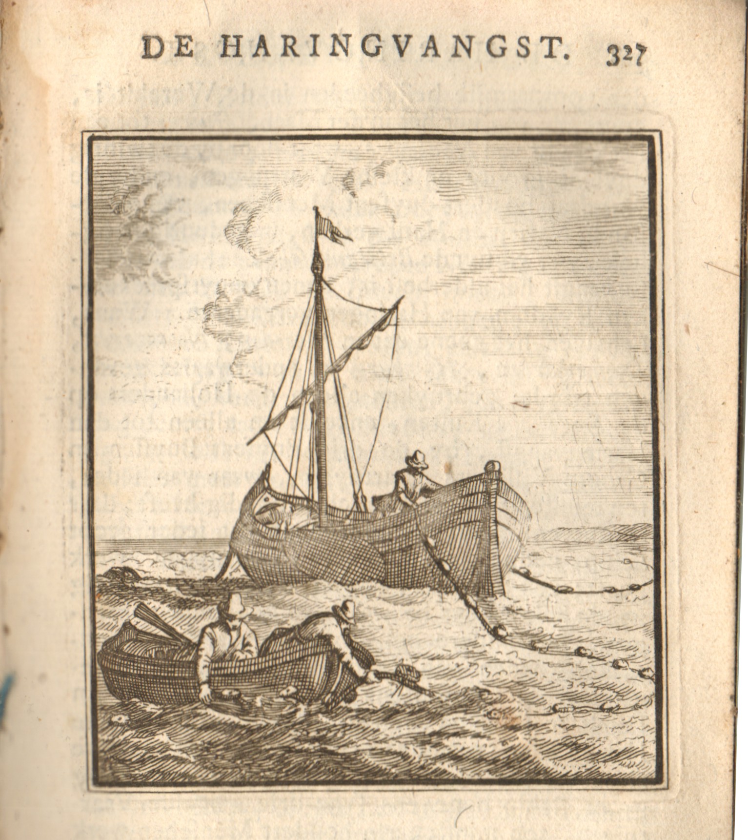 De haringvisser, 18e eeuw.