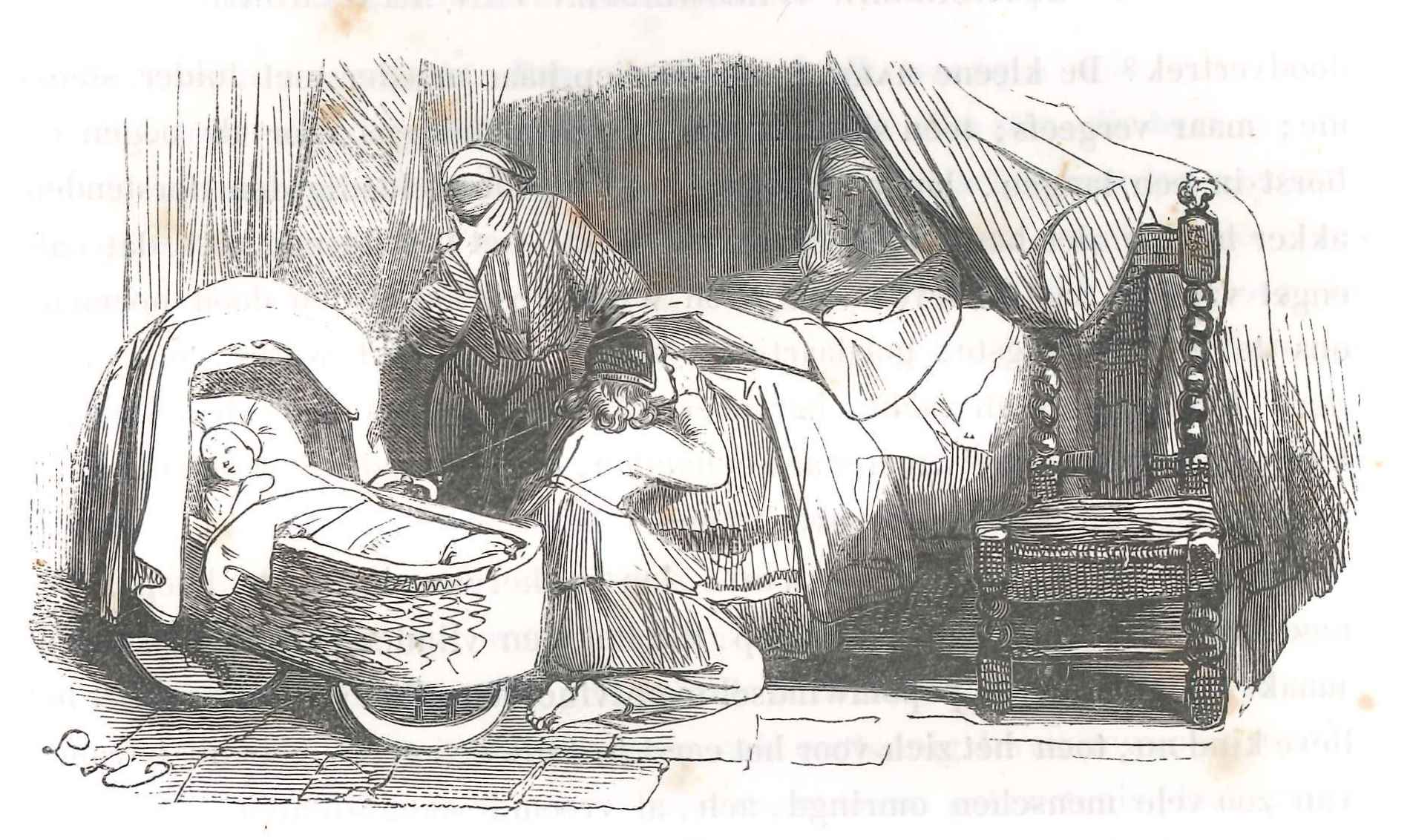 Kinderen worden wees, Amsterdam. 'Karakterschetsen', 1841. HMDB.