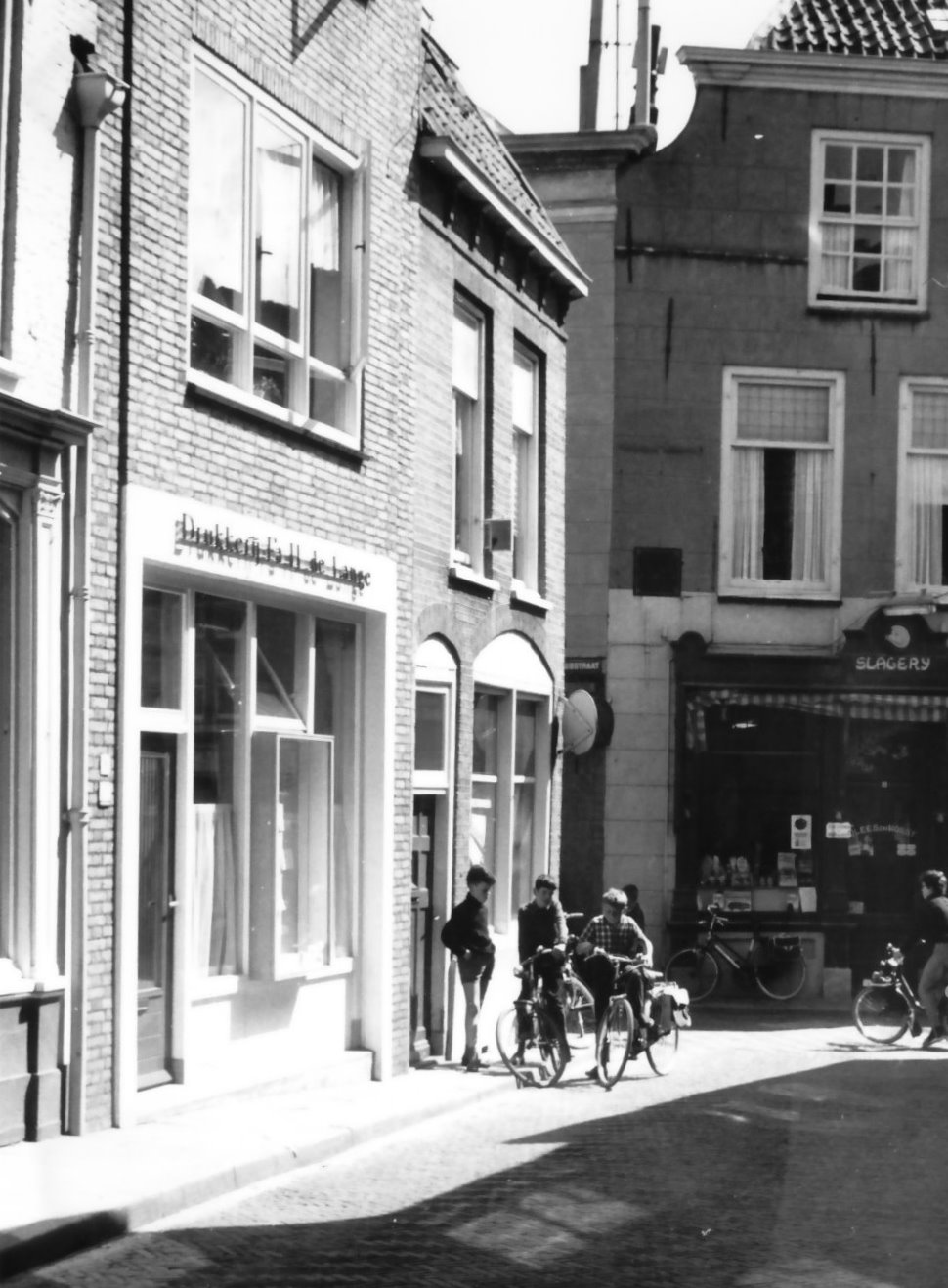 De Lombardstraat in 1960.