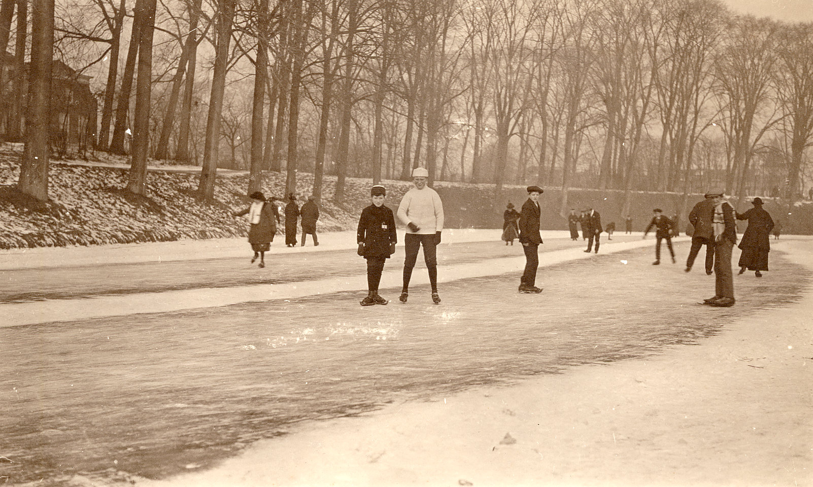 De Oostvest in 1917.