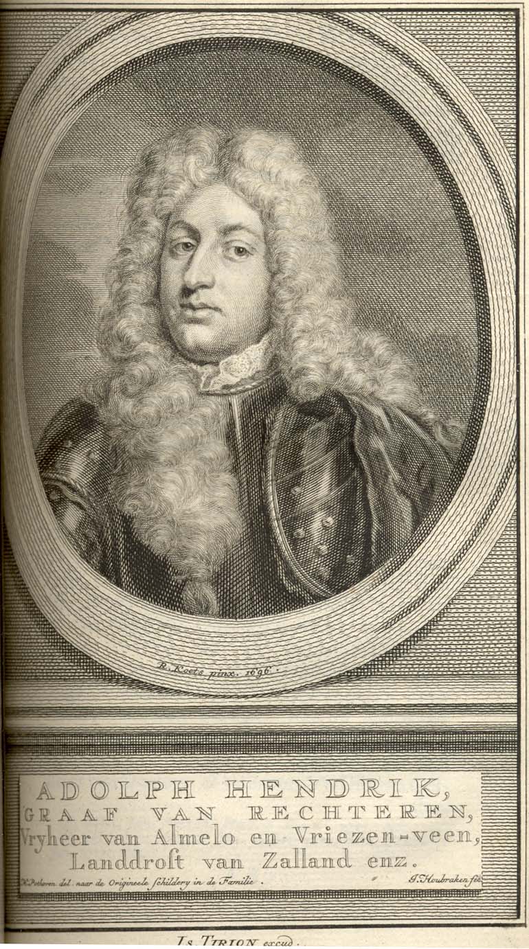 Adolph Hendrik, Graaf van Rechteren, enz., 1716.