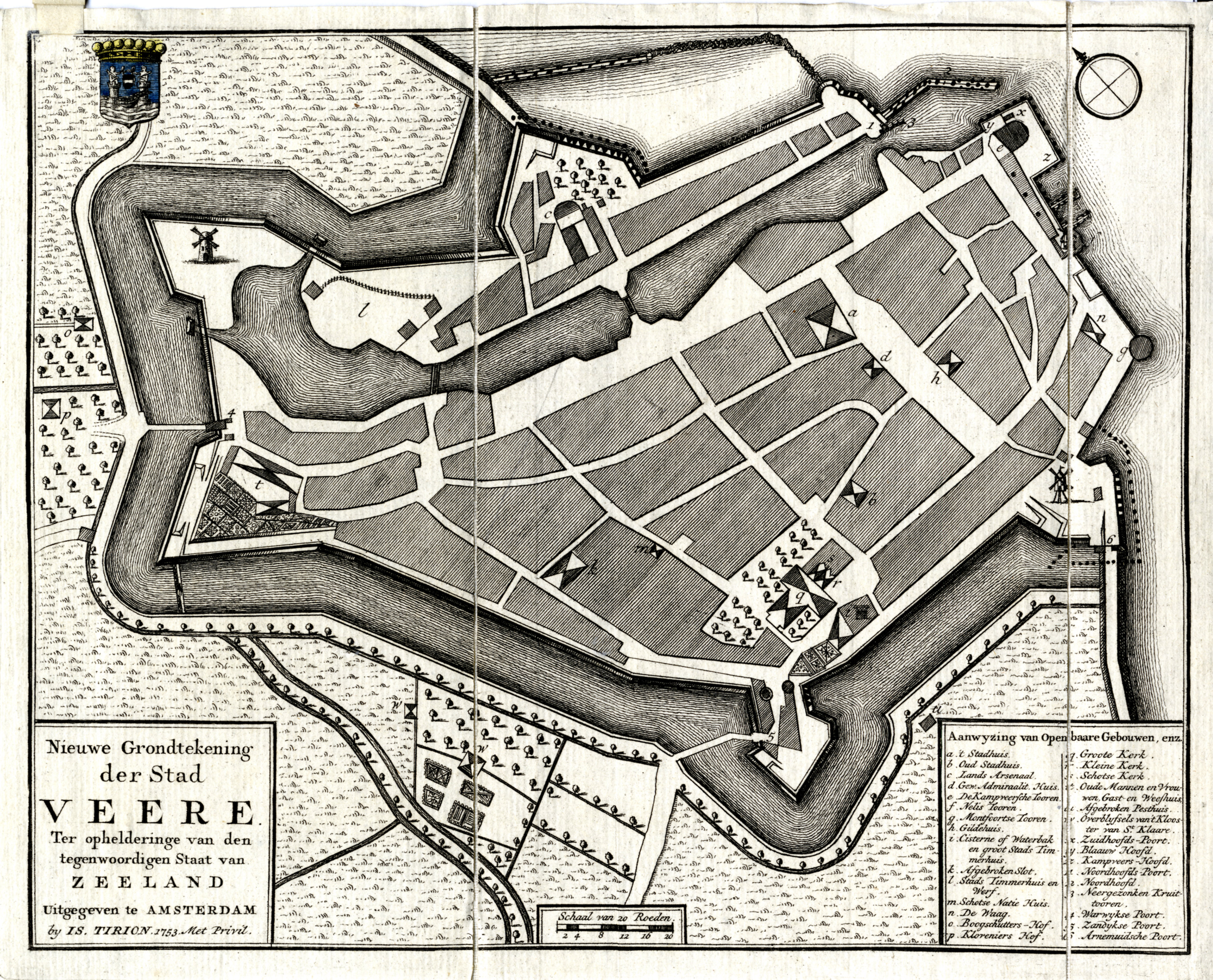 Veere, 1750.