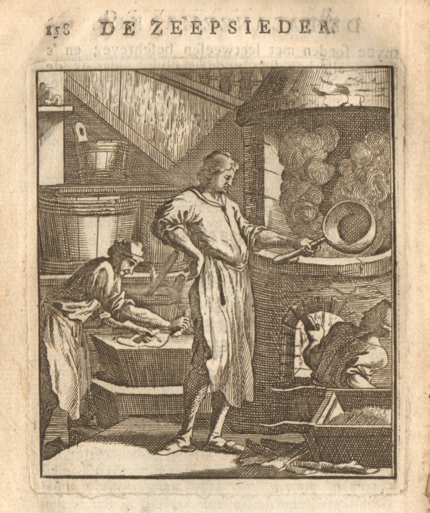 De zeepzieder, 18e eeuw.