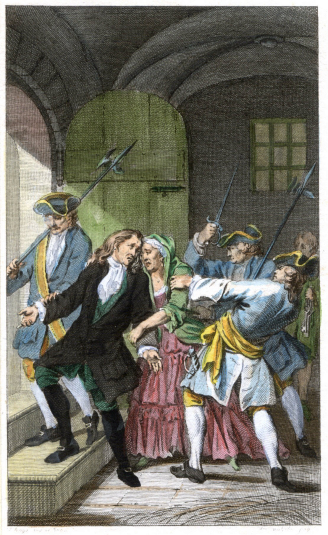Arrestatie van burgemeester Westerwijk in Goes in 1692
