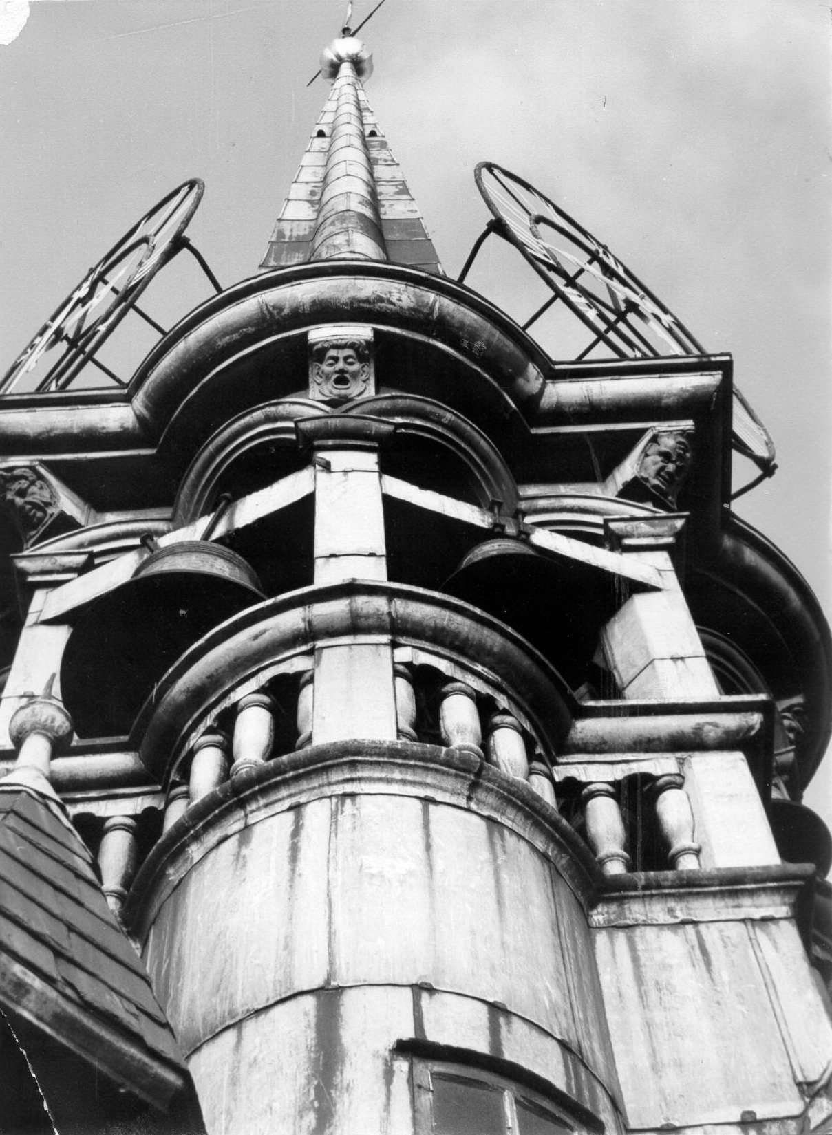 Torentje op de Grote Kerk, 1975.