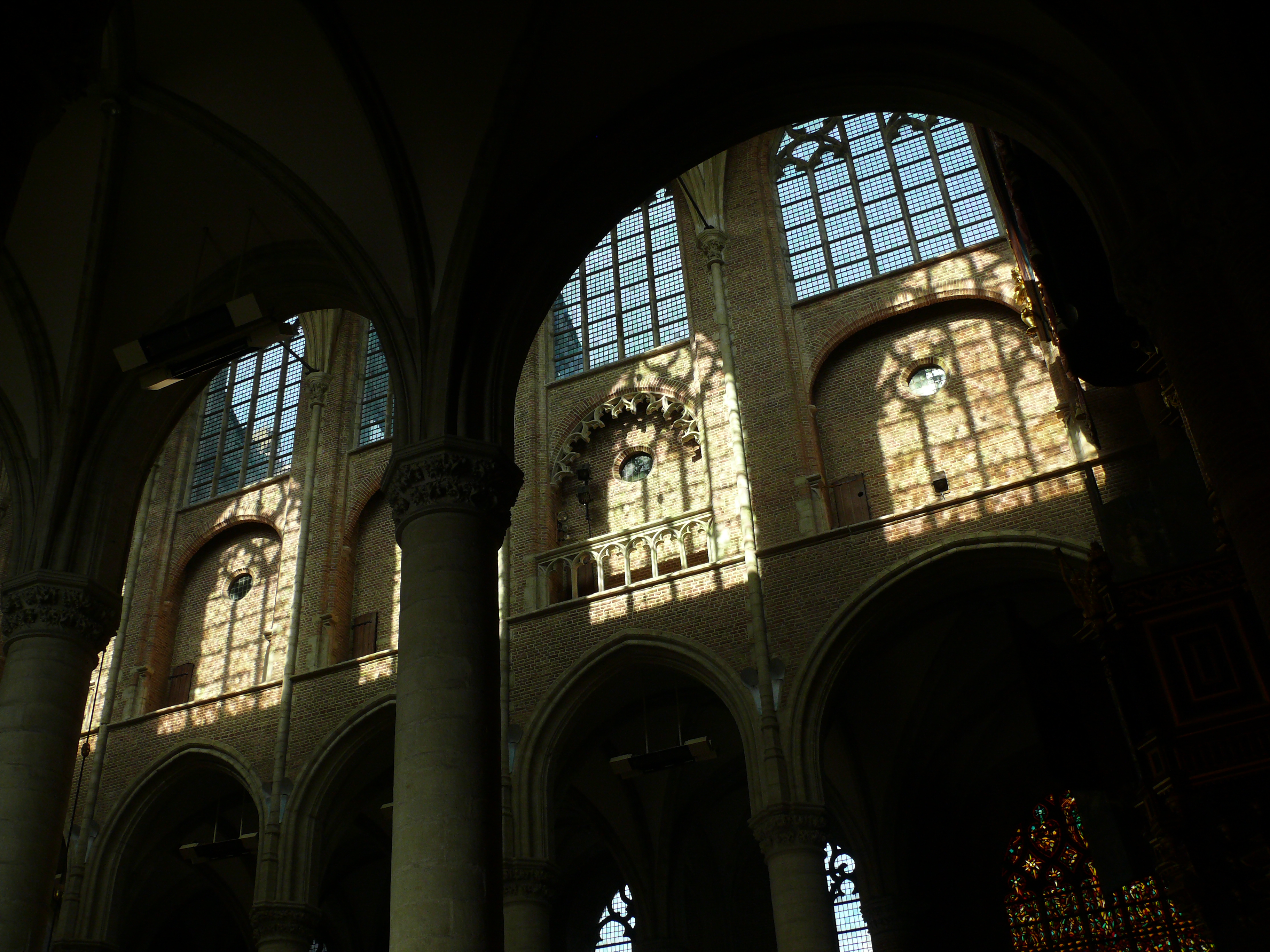 Interieur van de Grote Kerk te Goes, 2010.