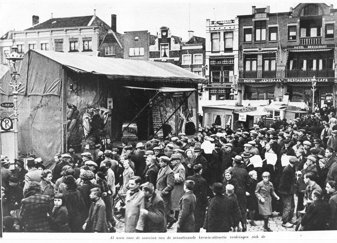 Kermis op de Grote Markt, 1925.