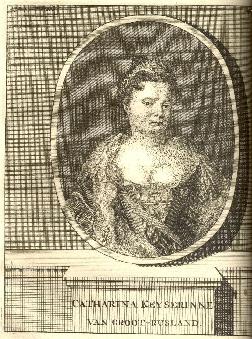 Catharina van Rusland, 1724.