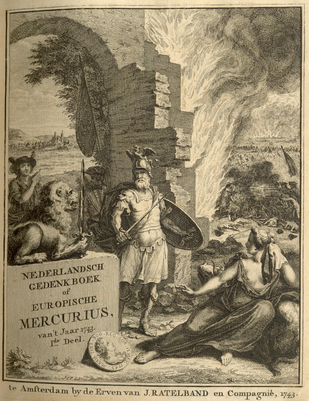 Europische Mercurius, 1743.