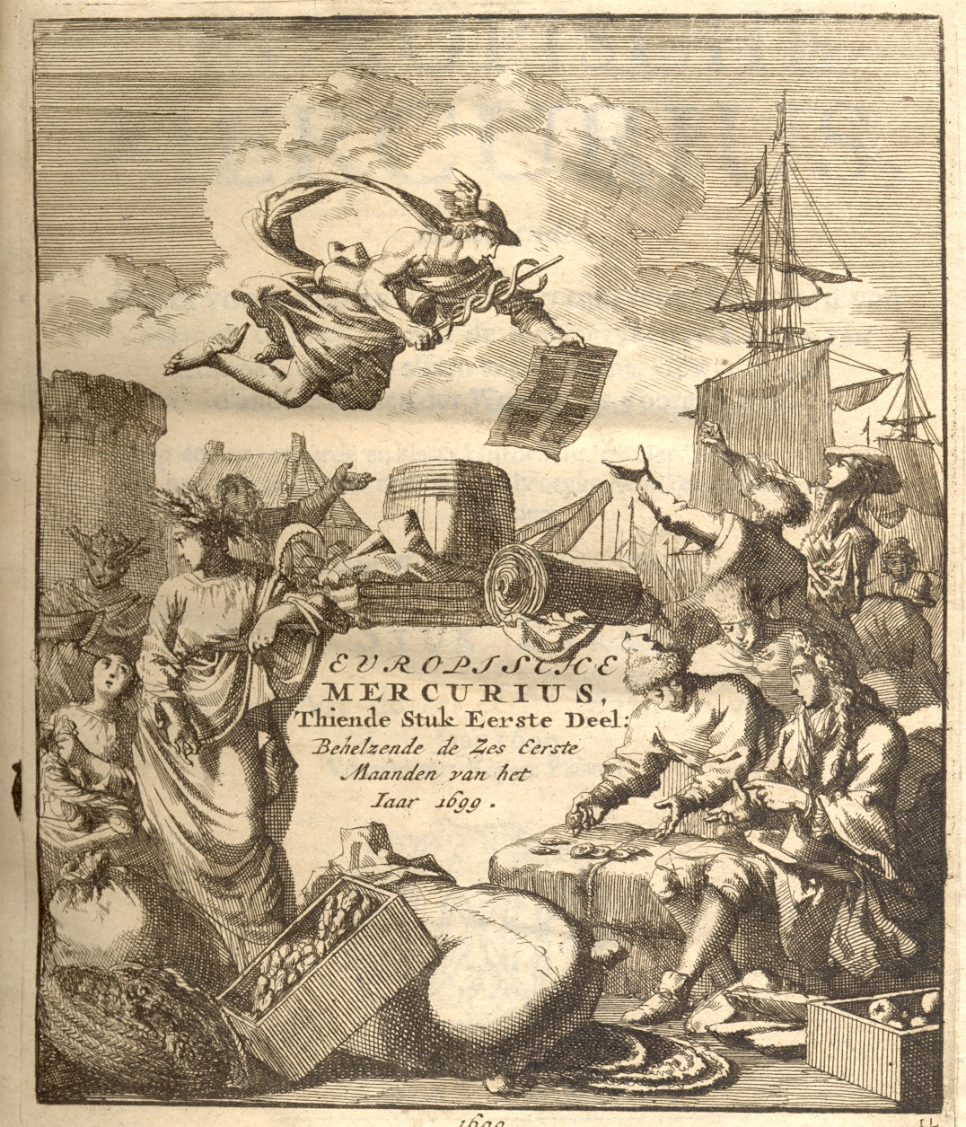Europische Mercurius, 1699.
