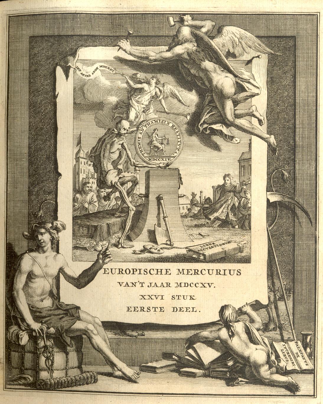 Europische Mercurius, 1715.