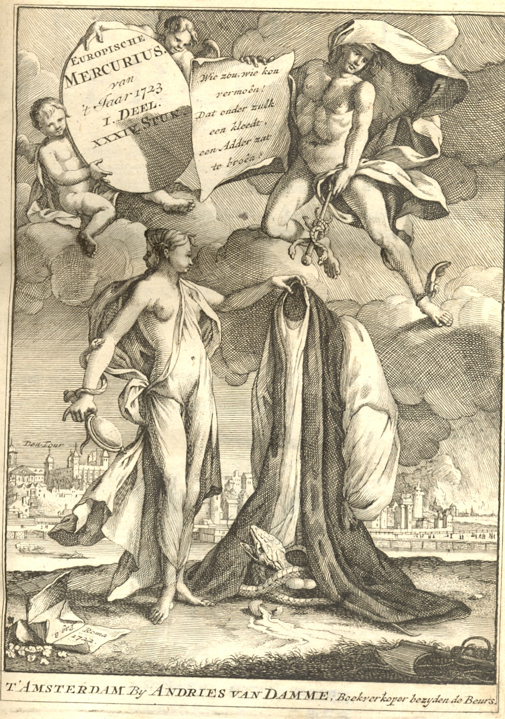Europische Mercurius, 1723.