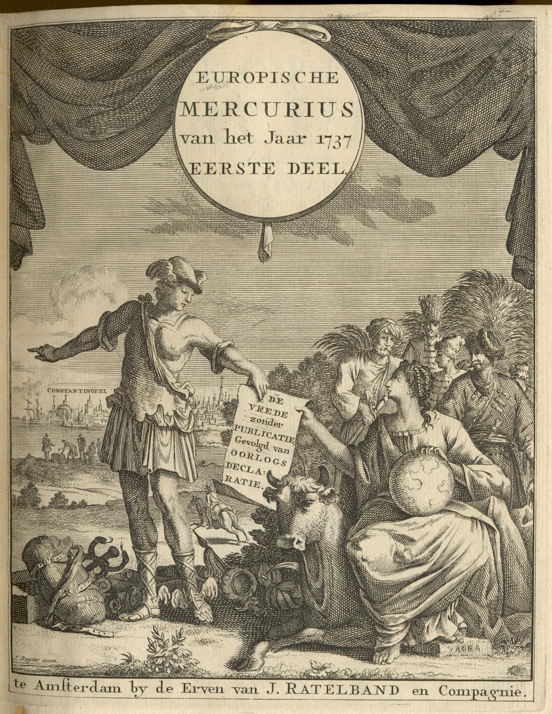 Europische Mercurius, 1737.