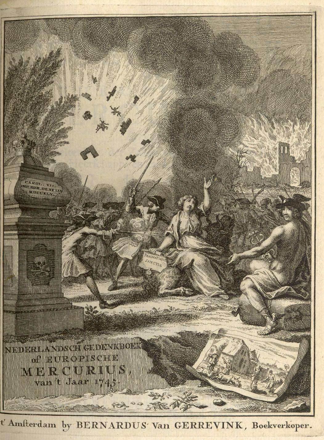 Europische Mercurius, 1745.