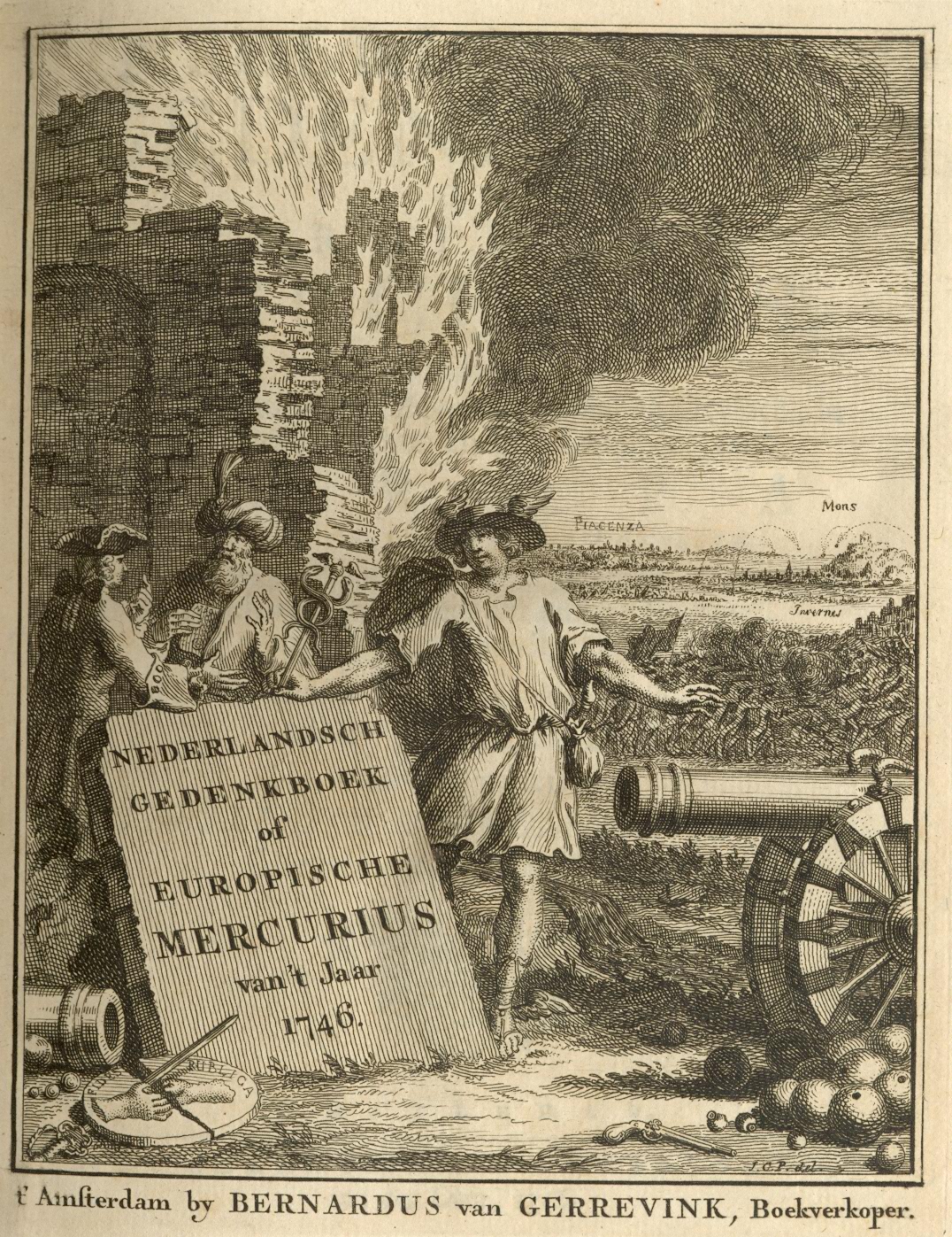 Europische Mercurius, 1746.