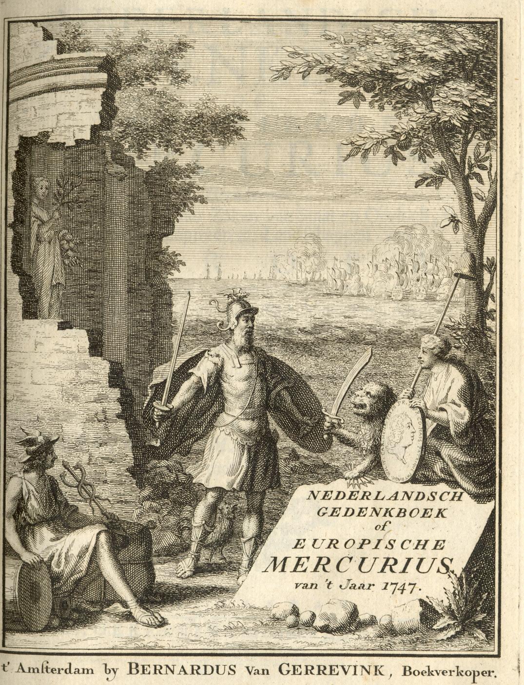 Europische Mercurius, 1747.