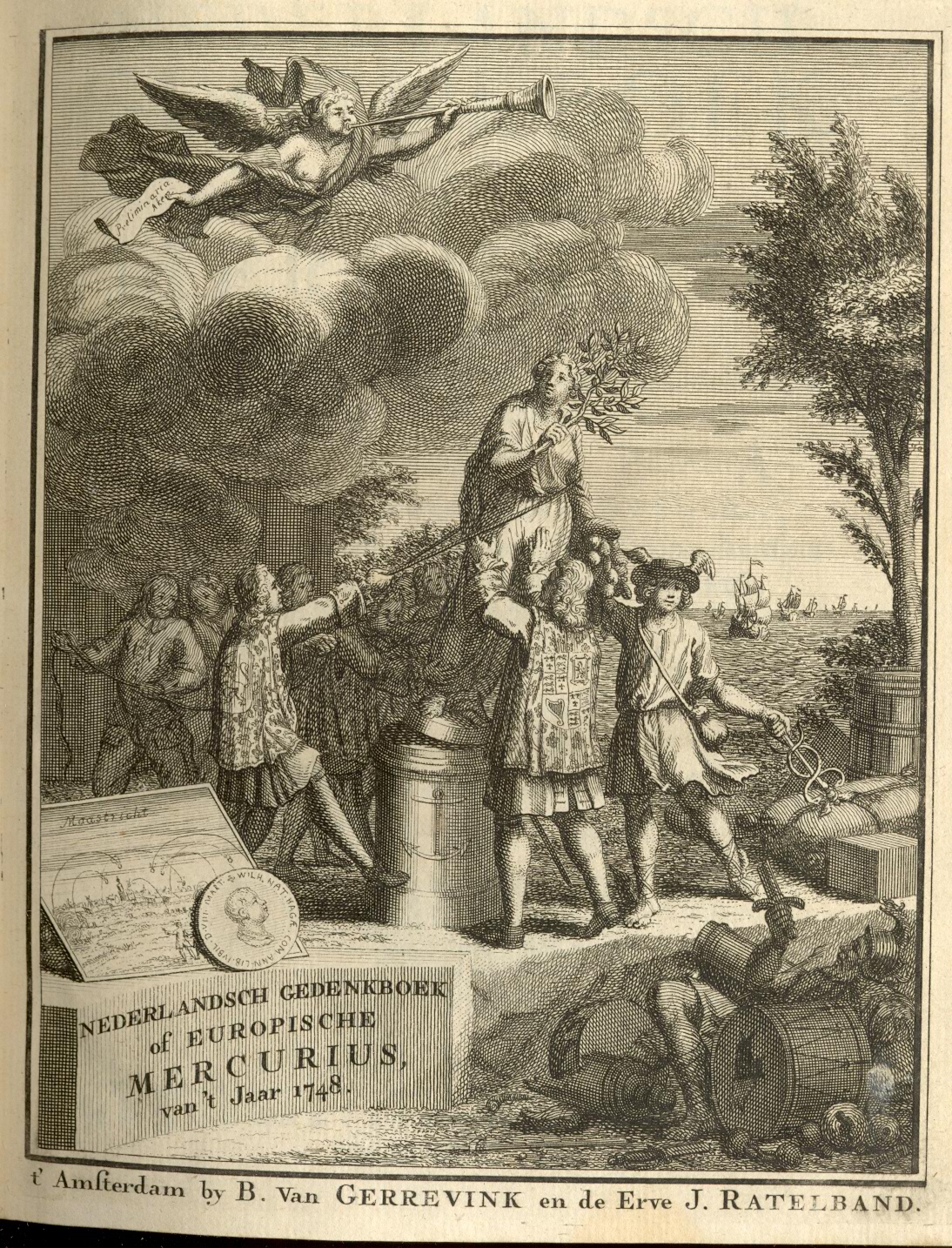 Europische Mercurius, 1748.