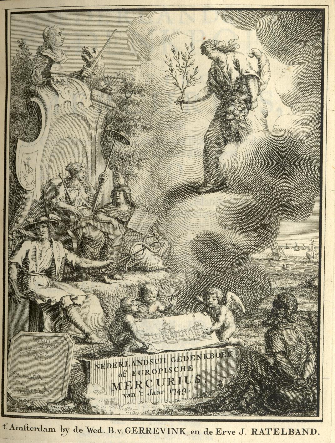 Europische Mercurius, 1749.