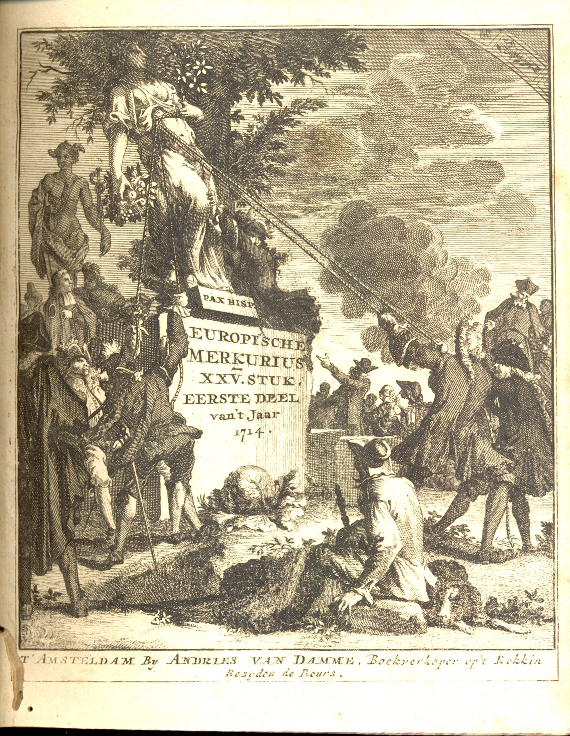 Europische Mercurius 1714.