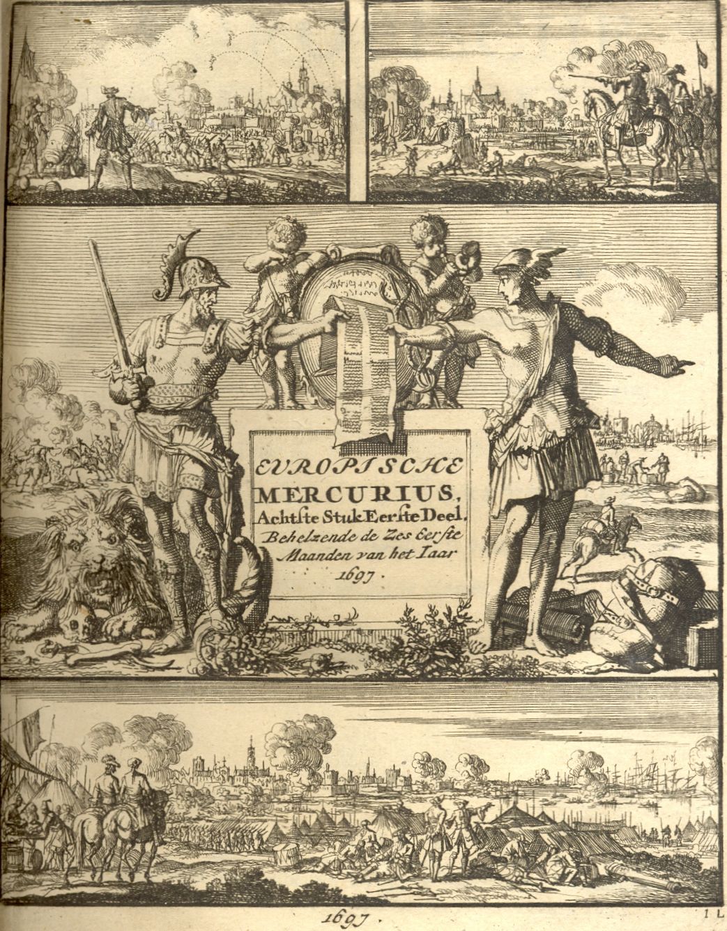 Europische Mercurius, 1697.