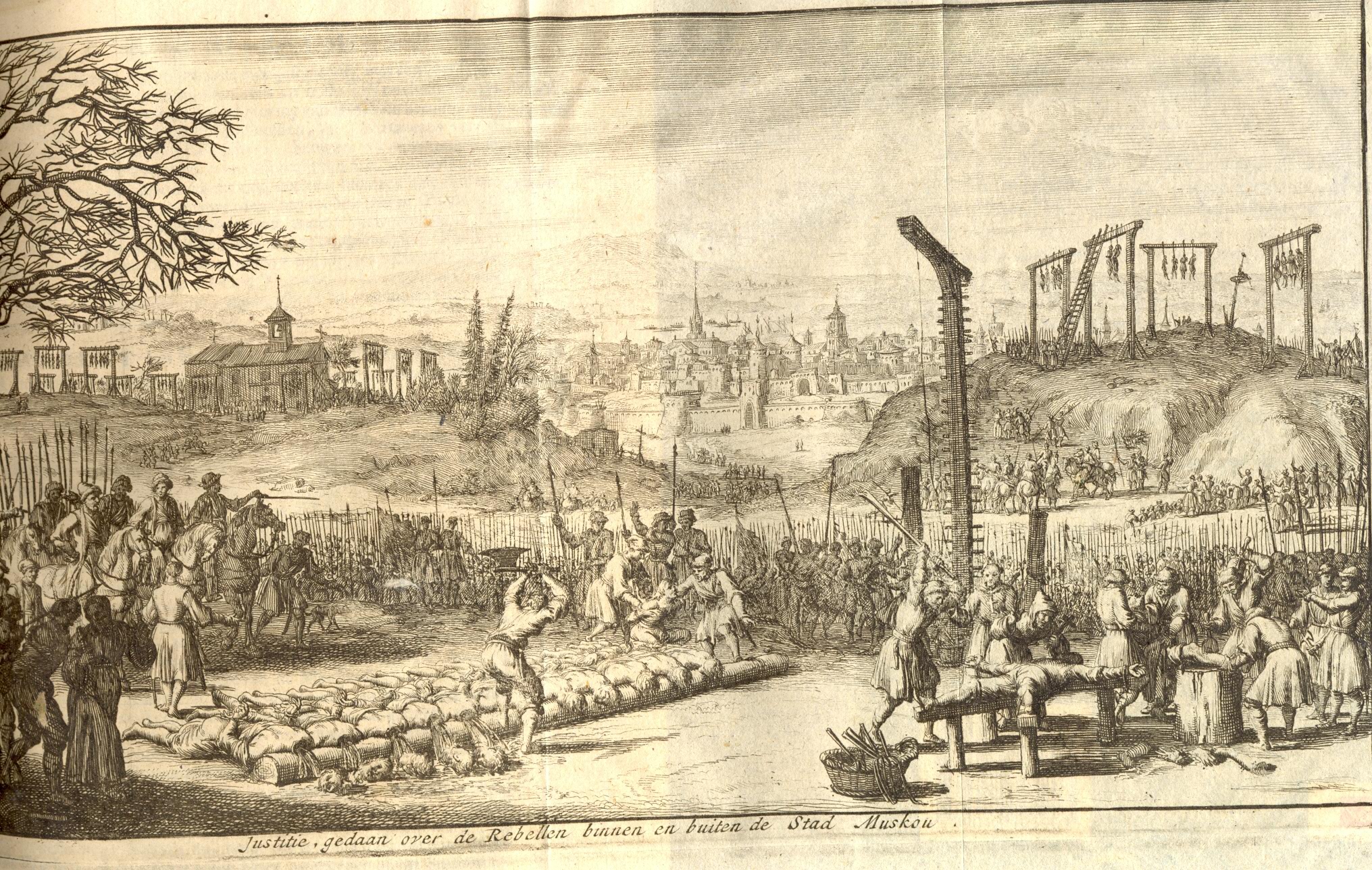 Massa-executie te Moskou, 1699