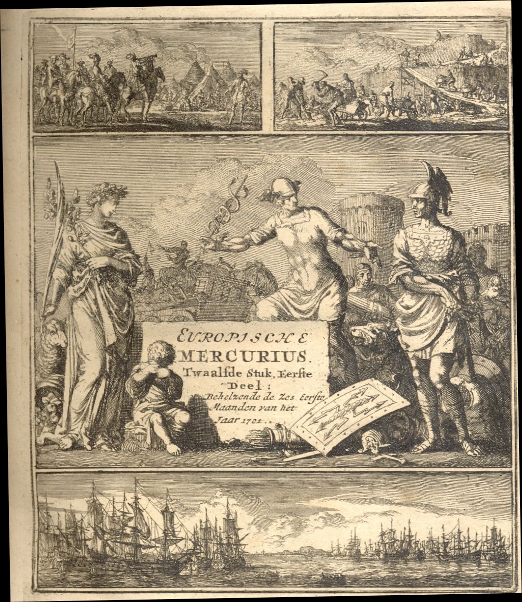 Europische Mercurius, 1701.