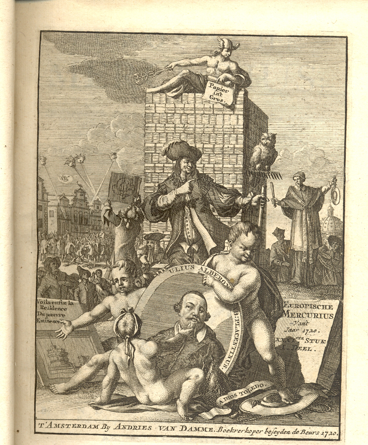 Europische Mercurius, 1720.