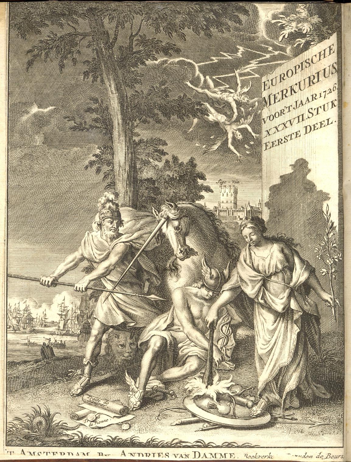 Europische Mercurius, 1726.