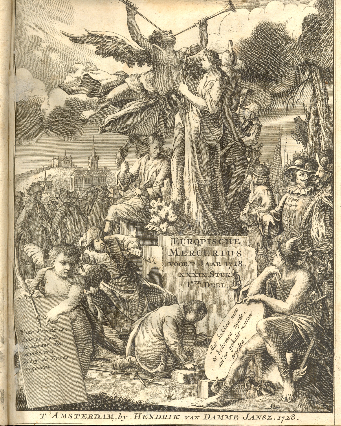 Europische Mercurius, 1728.