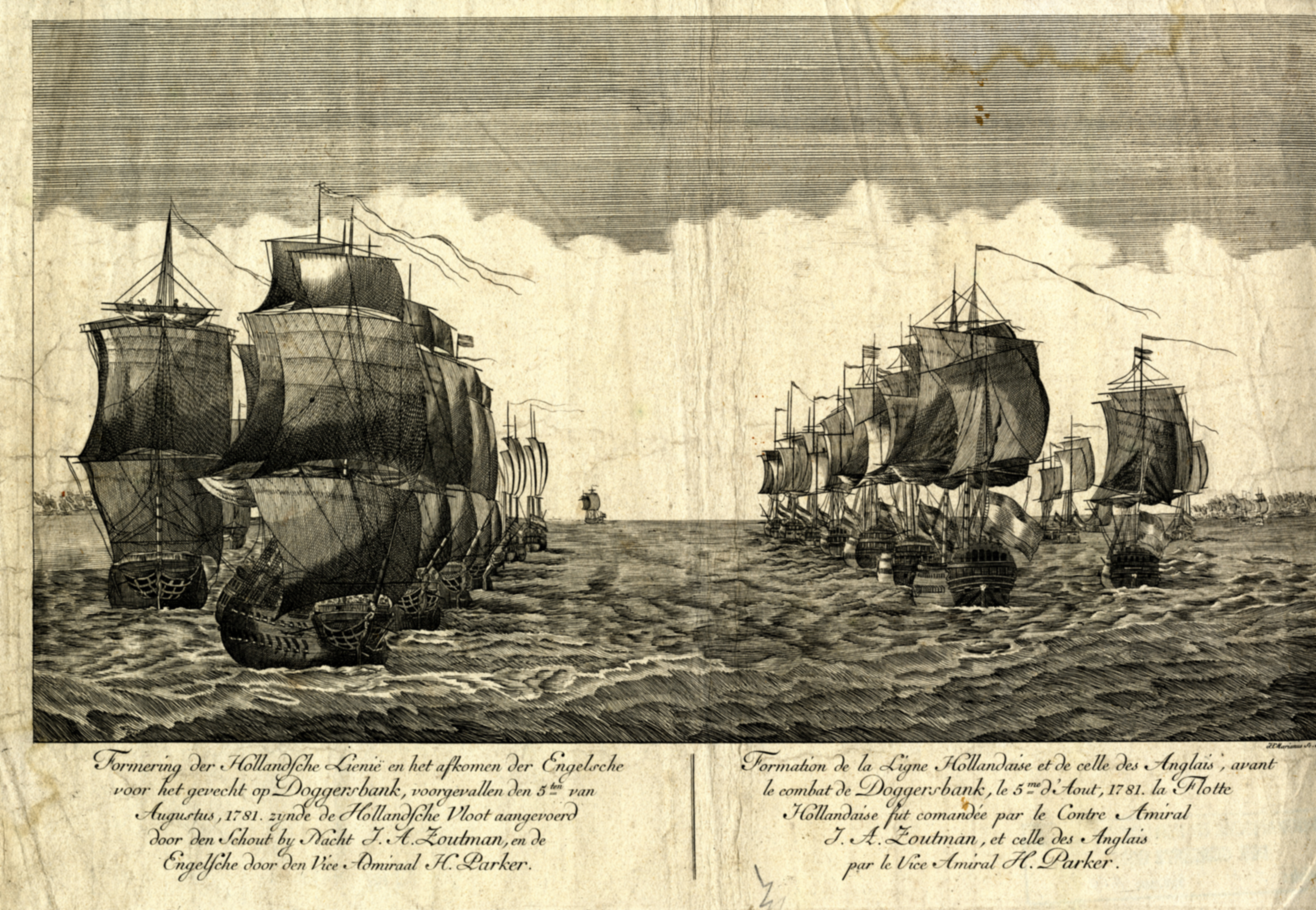 Slag bij de Doggersbank, 5 augustus 1781.