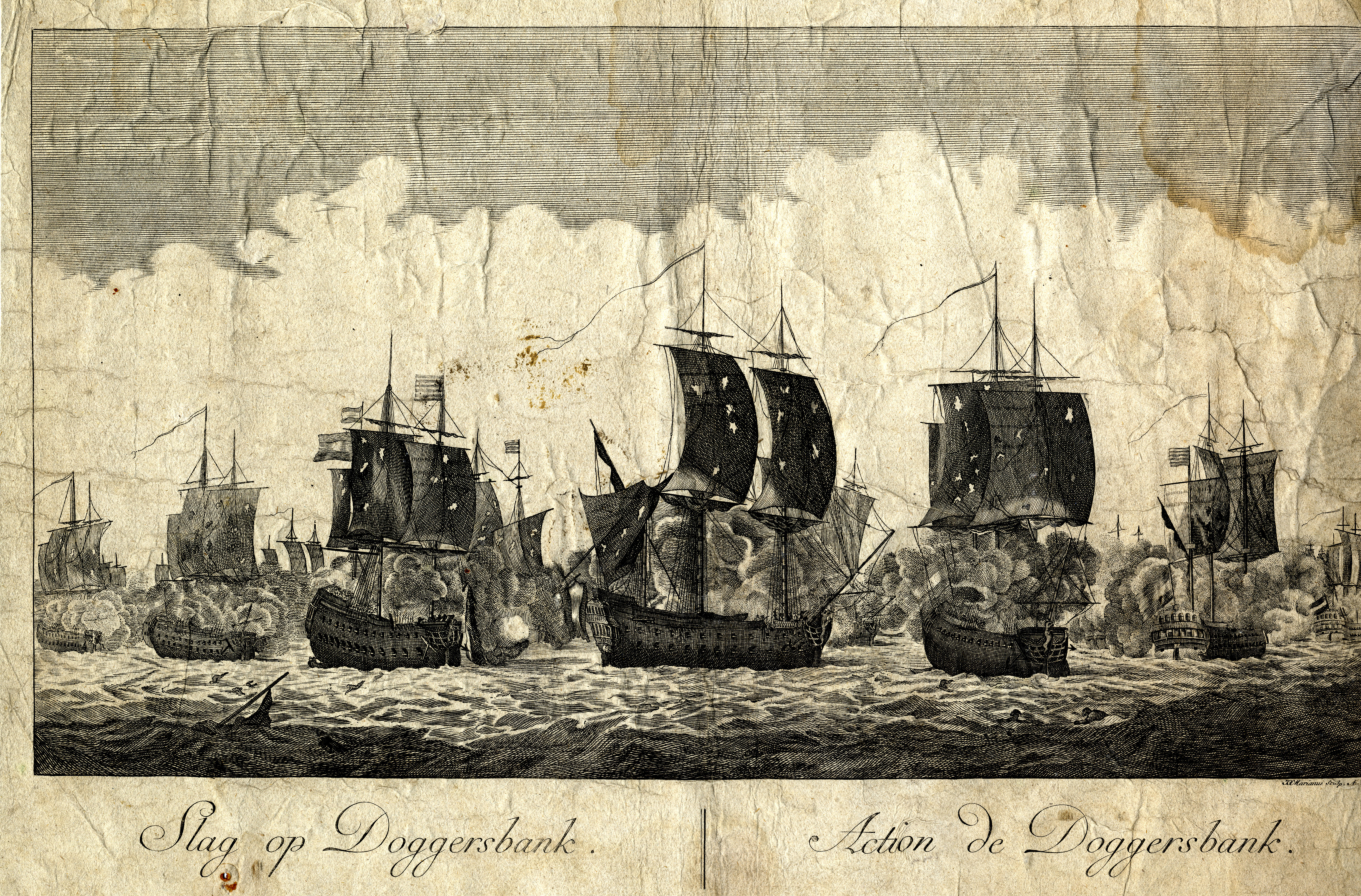 Slag bij de Doggersbank, 5 augustus 1781.