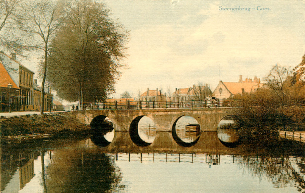 Ganzepoortbrug, ca. 1910.