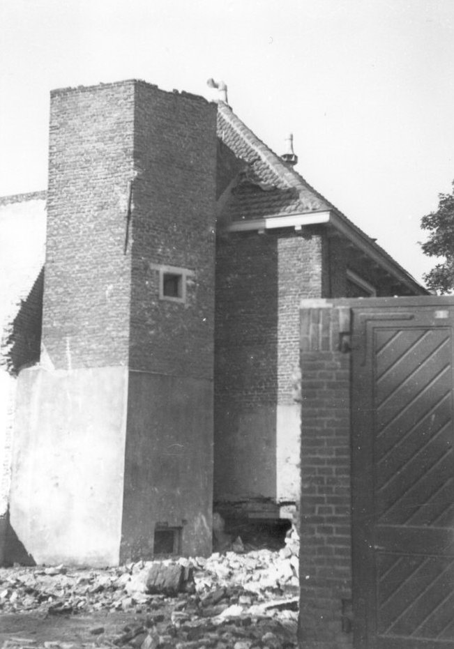 Voormalig gebouw van de handboogschutterij van St. Sebastiaan aan de Dam, 1930.