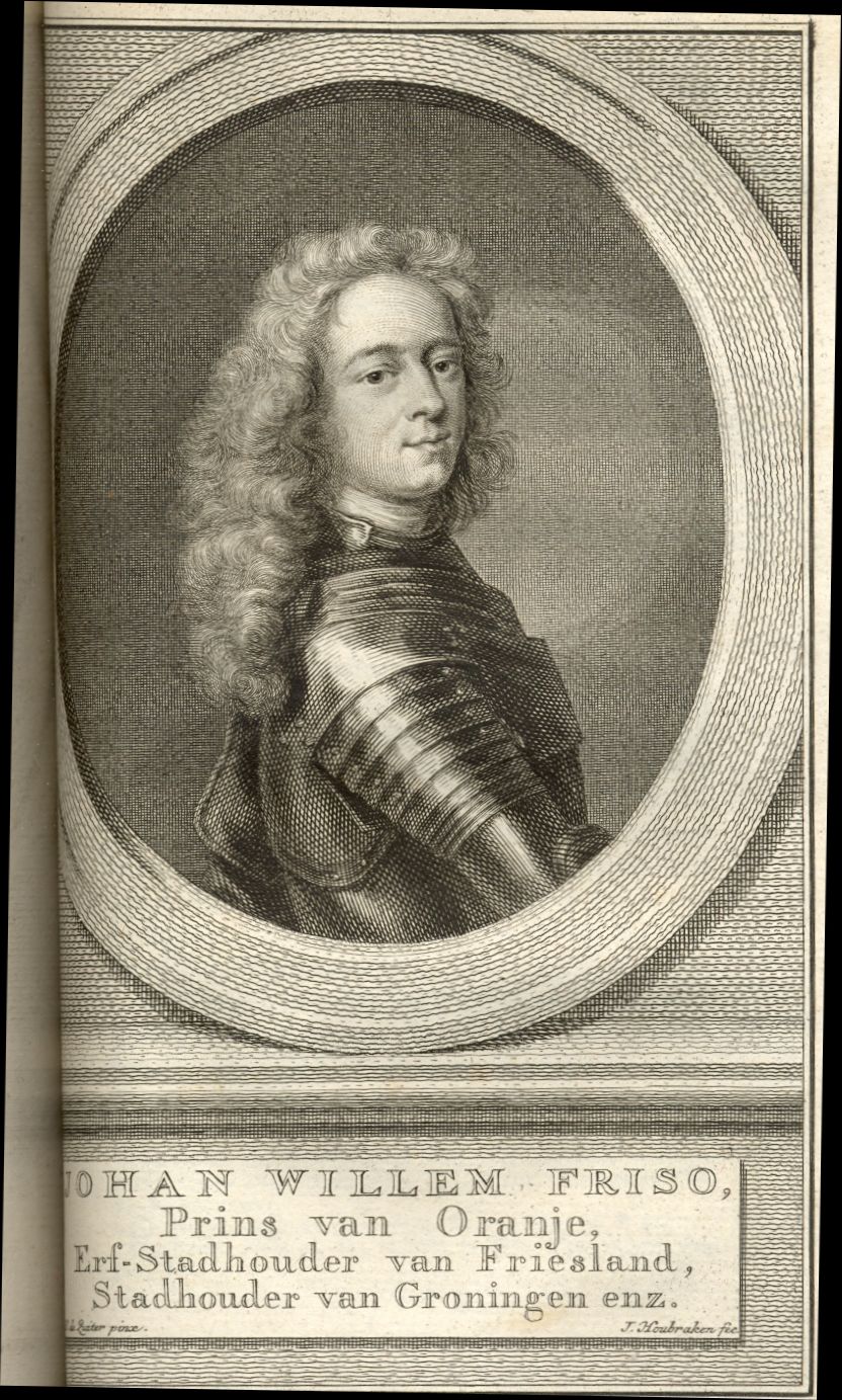 Prins Johan Willem Friso, overleden 1711.