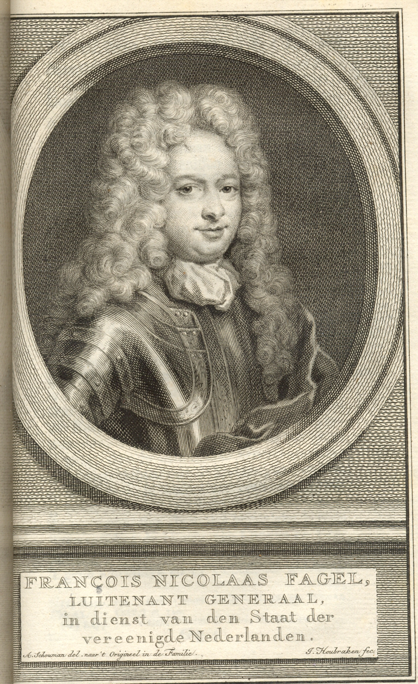 Francois Nicolaas Fagel, luitenant-generaal van de Republiek, 1712.