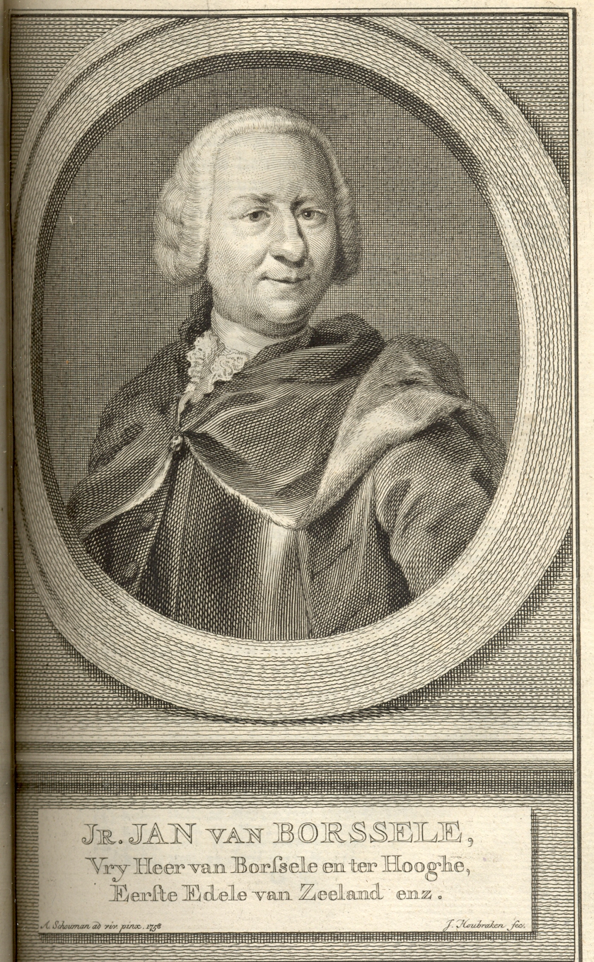Jr. Jan van Borssele, Eerste Edele van Zeeland, 1747.