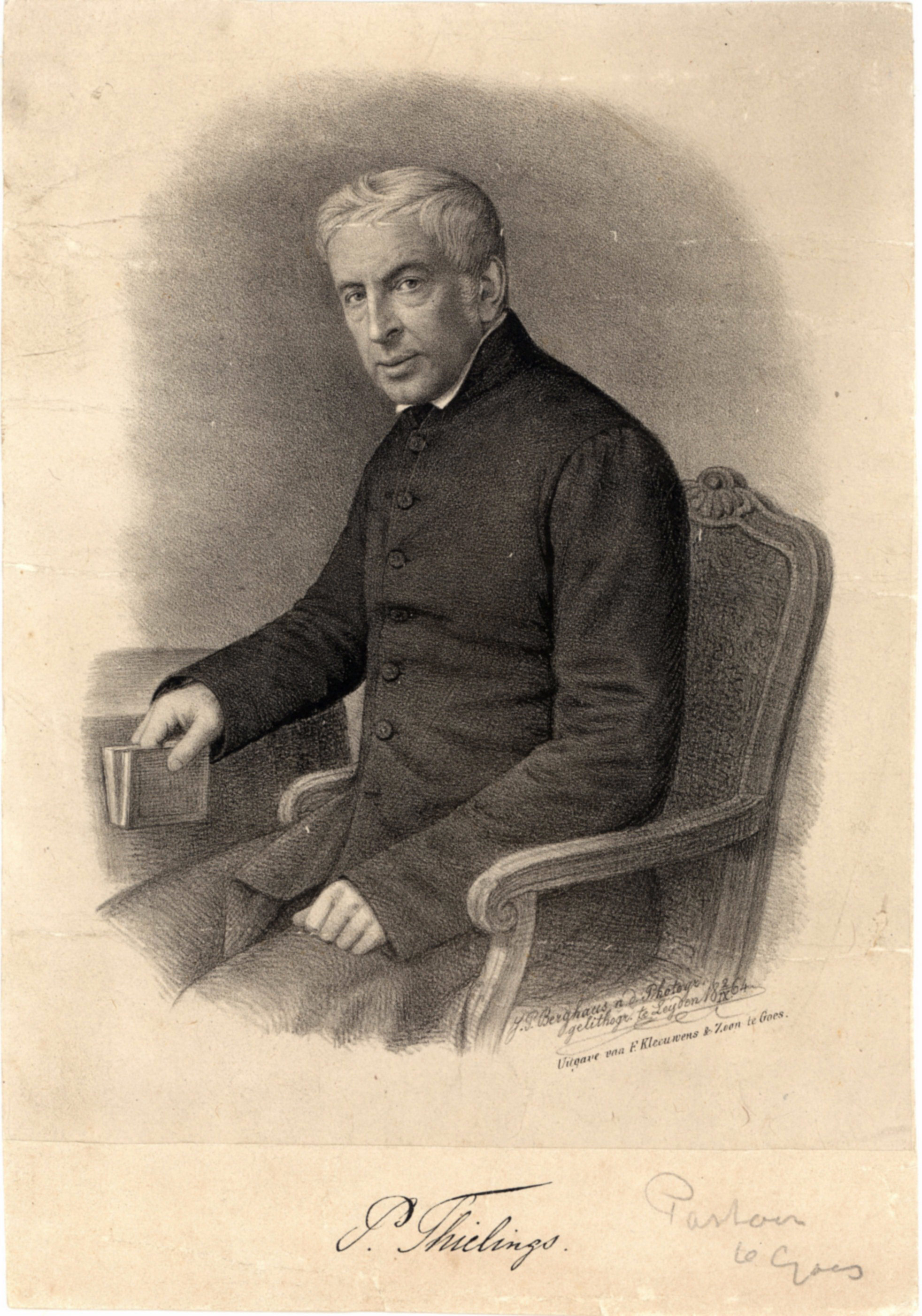 Pastoor P. Thielings, 1864.